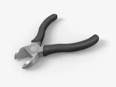 Diagonal Cutters 3D model