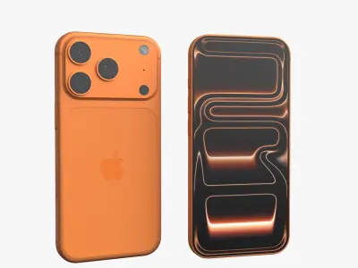 Apple iPhone 17 Pro All Colors  purchase 3D model