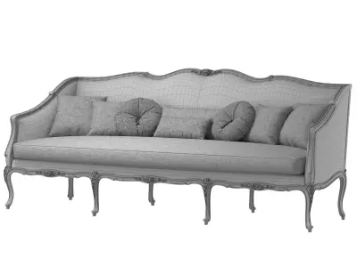 firstdibs provincial sofa art 6234 3D model