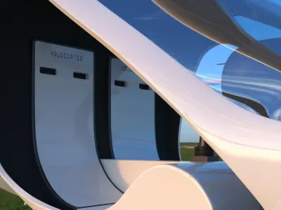 Air Drone Helicopter 3D model