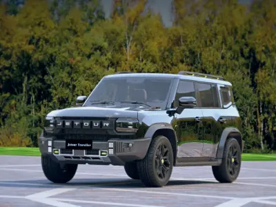 Jetour Traveller 3D model