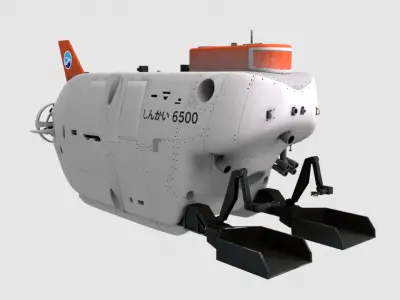 Submarine 3D model purchase
