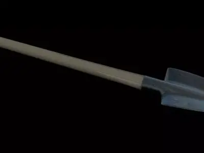 Shovel 3D model 10