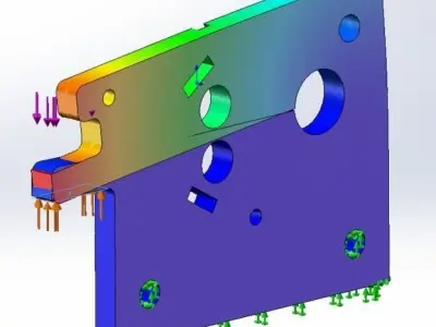 Peach laminator side holder Free 3D model