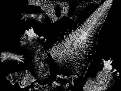 Godzilla 2014 Godzilla PS4 Free low-poly 3D model