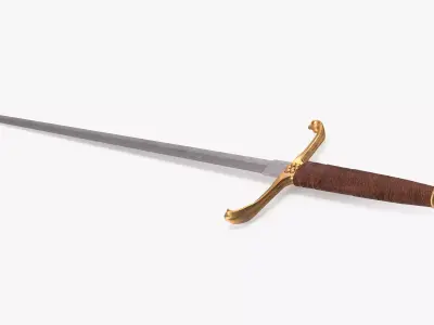 Long Sword 3D model purchase