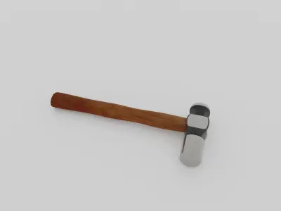 Hammer Free low-poly 3D model 8