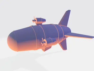 Airship  3D model