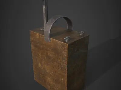 Blasting machine  3D model