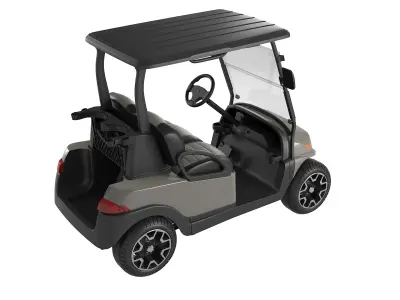 Golf Car 3D model buy