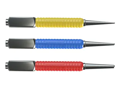 Dynagrip Nail Punch Set 3 Piece 3D model