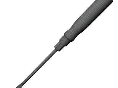 Worn Realistic Screwdriver Hero Object VFX Production Ready Texture