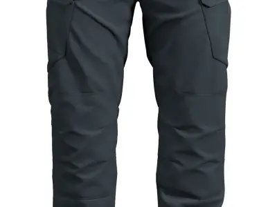 Helikon - Tex Urban Tactical Pants - Marvelous Designer 3D model