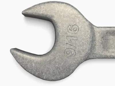 Wrench 3D model 7