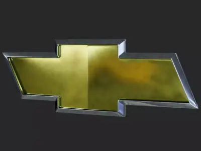 Chevrolet Logo 3d Model Free 3D model