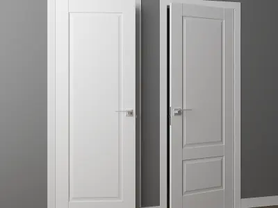 Doors Profil Doors U series part 4 3D model