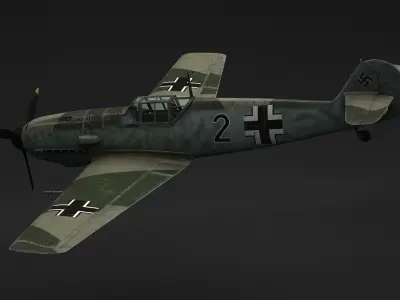 Messerschmitt  BF109 3D model