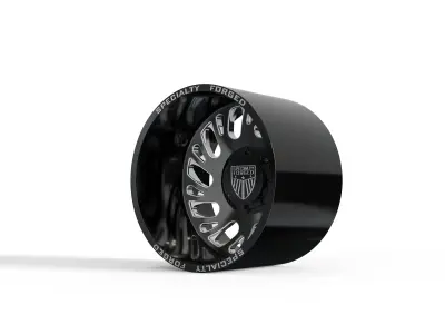 REAR SPECIALITY FORGED D034 WHEEL 3D MODEL 3D model