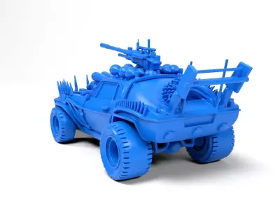 Mad Max Car 3D print model