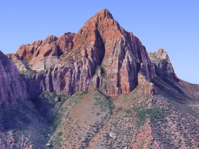 Arizona Mountains HD 3D model