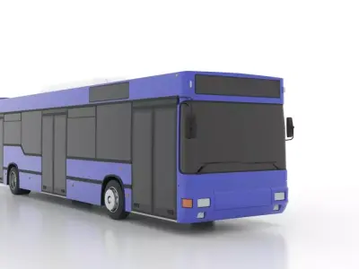 MAN A10 NL262 3Door Low Low-poly 3D model