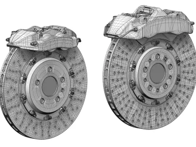 Brembo GT R 3D model purchase