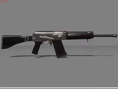 Siaga12 PUBG Low-poly 3D model