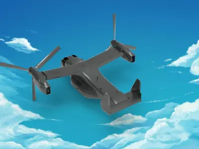Bell Boeing V-22 Osprey 3D model get