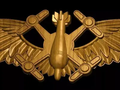 Unmanned Aerial Vehicle Operator Award 3D print model