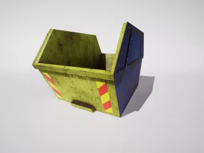 Basic Skip Low-poly 3D model