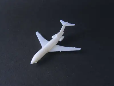 Boeing 727-100 3D print model