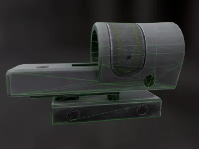 Reflex RX34 Low-poly 3D model