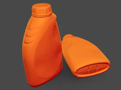 Transmission Fluid Bottle 3D model purchase