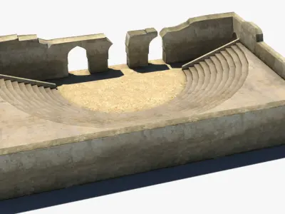 Arab x13 Low-poly 3D model