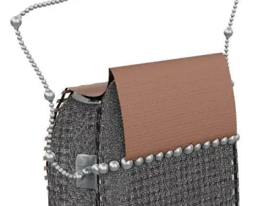 hand bag 3D model purchase