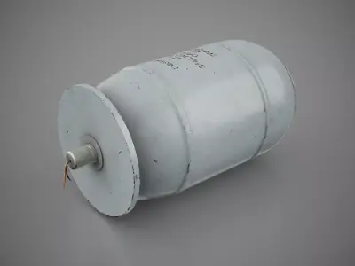 Warhead of an russian Shahed-136 Kamikaze Drone Geranium-2 Low-poly 3D model