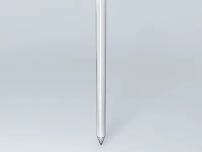 Metal nail Free 3D model