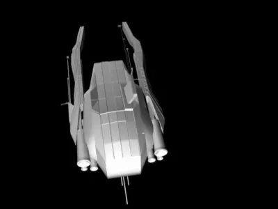 Orbital Security Station 3D model