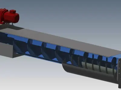 SCREW Drainer  Free 3D model