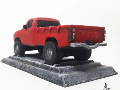 Toyota Pikup 3D print model