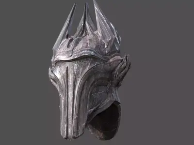 Sci Fi Fantasy Mandalorian style helmet 1 design  3D model