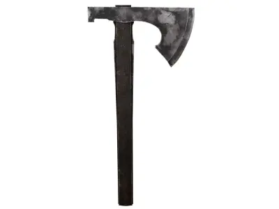 Ax Medieval  Low-poly 3D model
