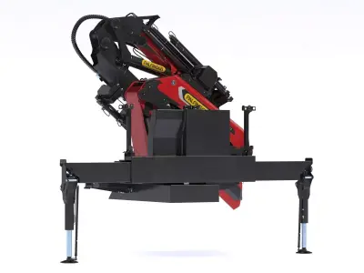 Palfinger PK 135 002 Tec7 Crane Folding 3D model