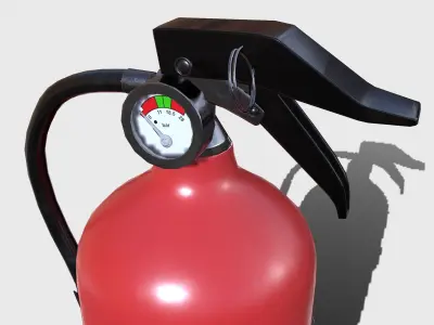 Fire extinguisher PBR Low-poly 3D model buy