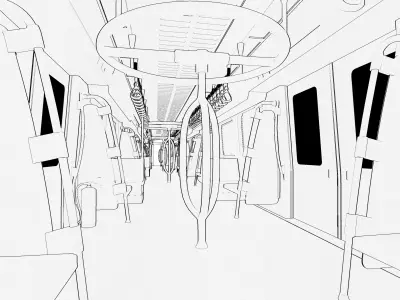 Inside of MRT 3D model