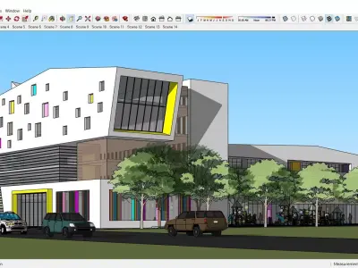Sketchup Kindergarten 103 3D model