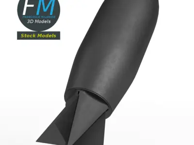 Kinetic projectile 3D model