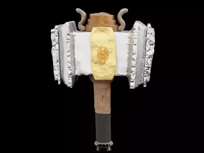 3D Mash Hammer 3D model