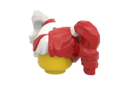 TwindBricks3D - Minifigure Hair pack 16 3D print model