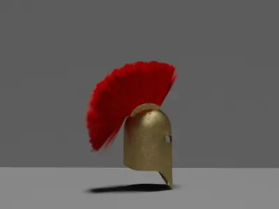Spartan helmet Free 3D model buy